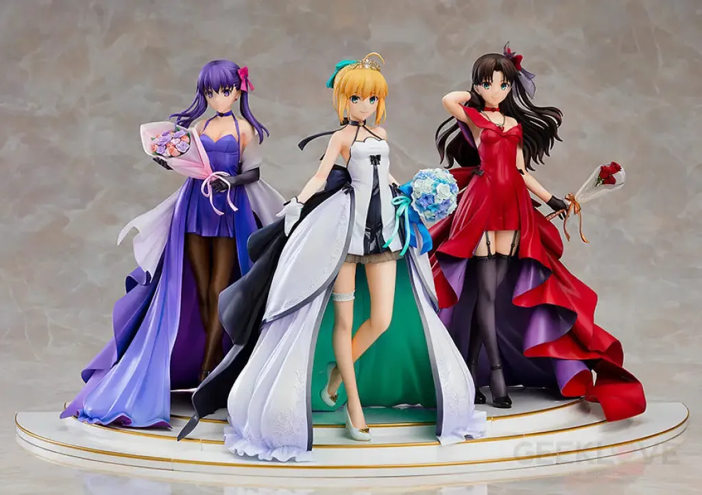 1/7 Saber, Rin Tohsaka and Sakura Matou 15th Celebration Dress Ver. Premium Box