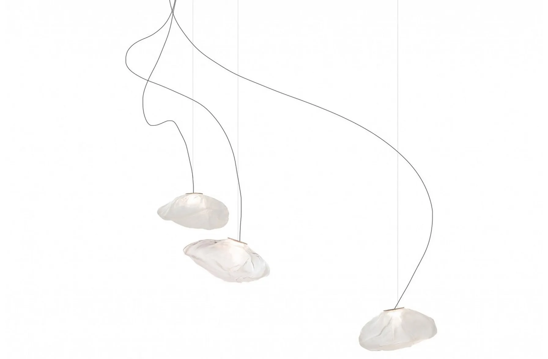 73.3 Sculptural Suspension Lamp