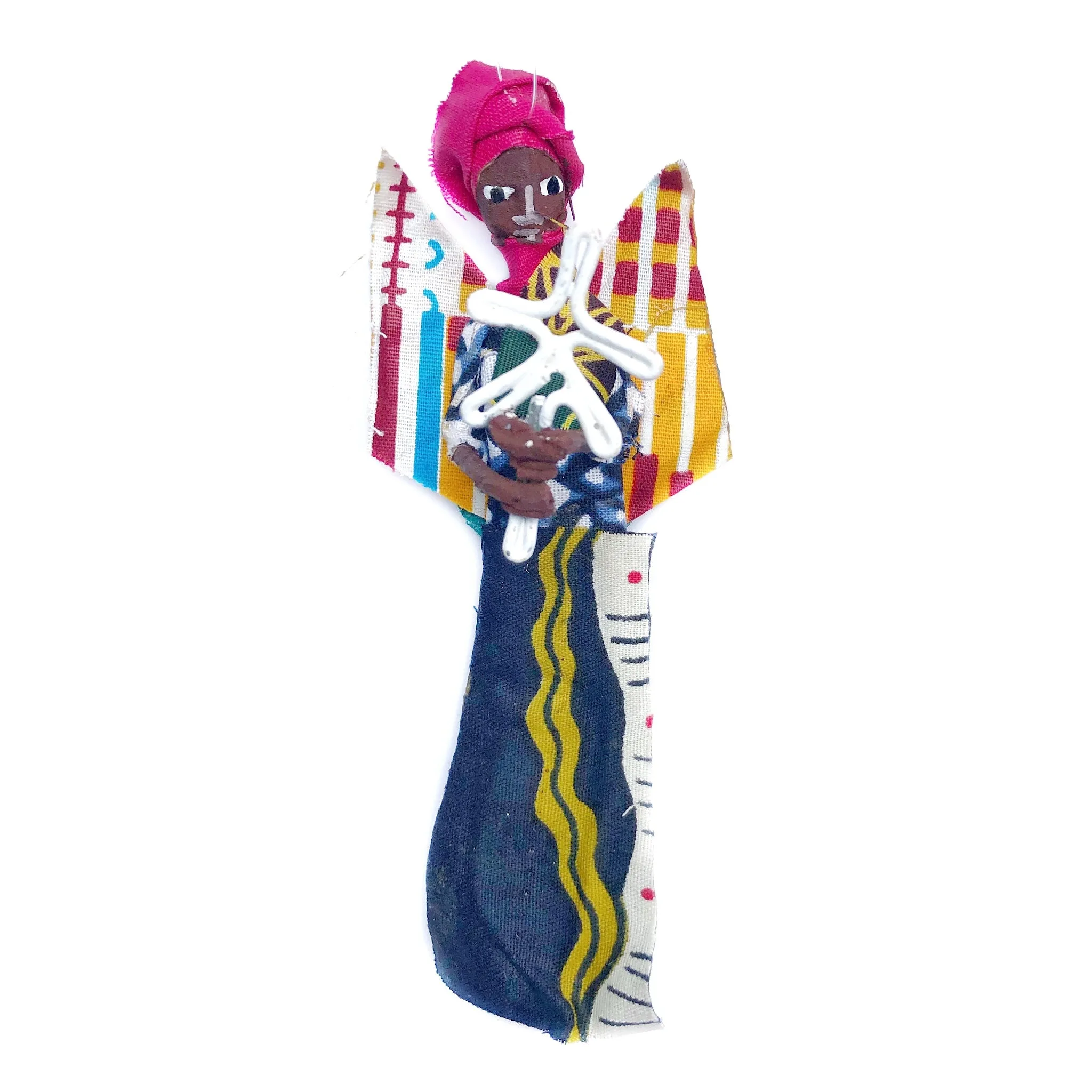 African Angel Figurine Ornament