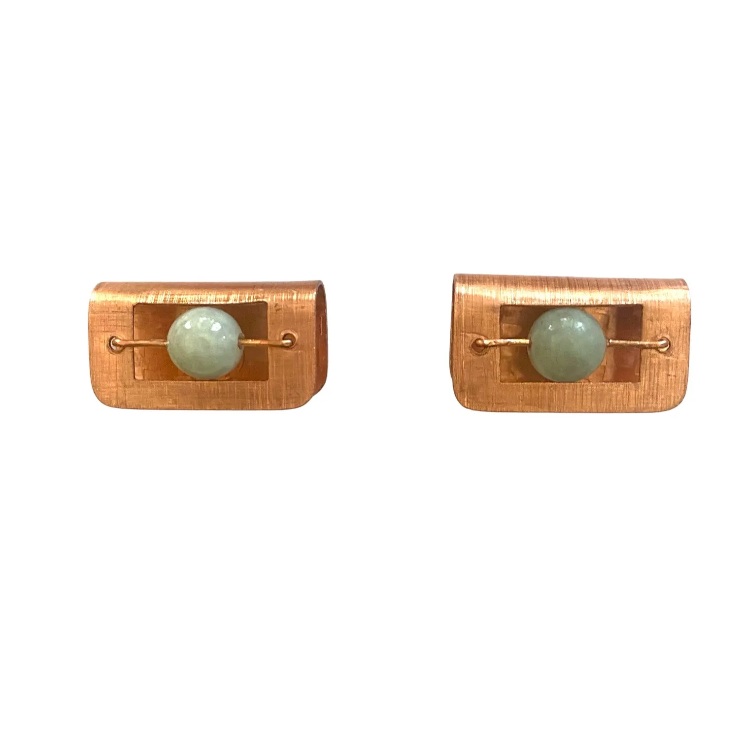 BOOK Small Horizontal Post Earrings