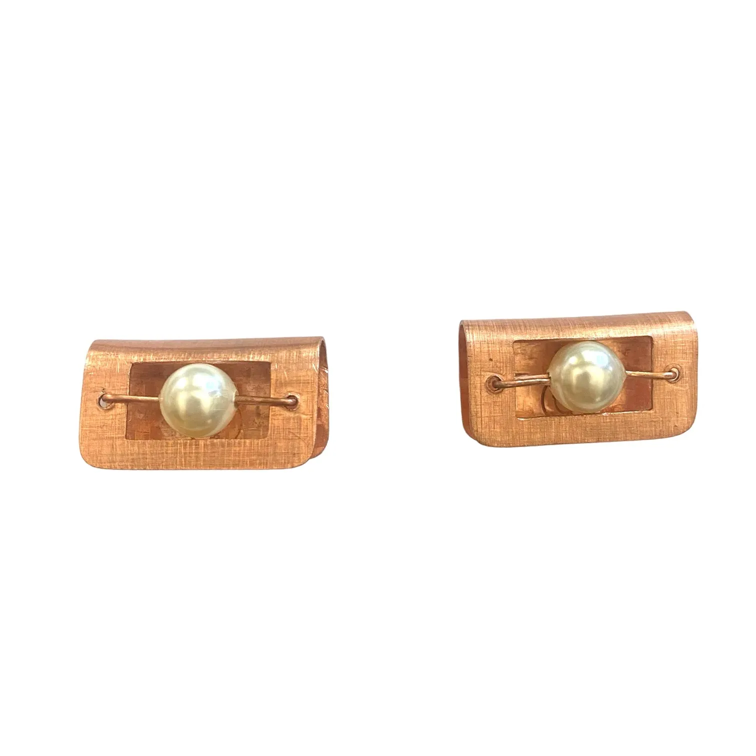 BOOK Small Horizontal Post Earrings