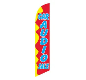 Car Audio Sale Swooper Feather Flag
