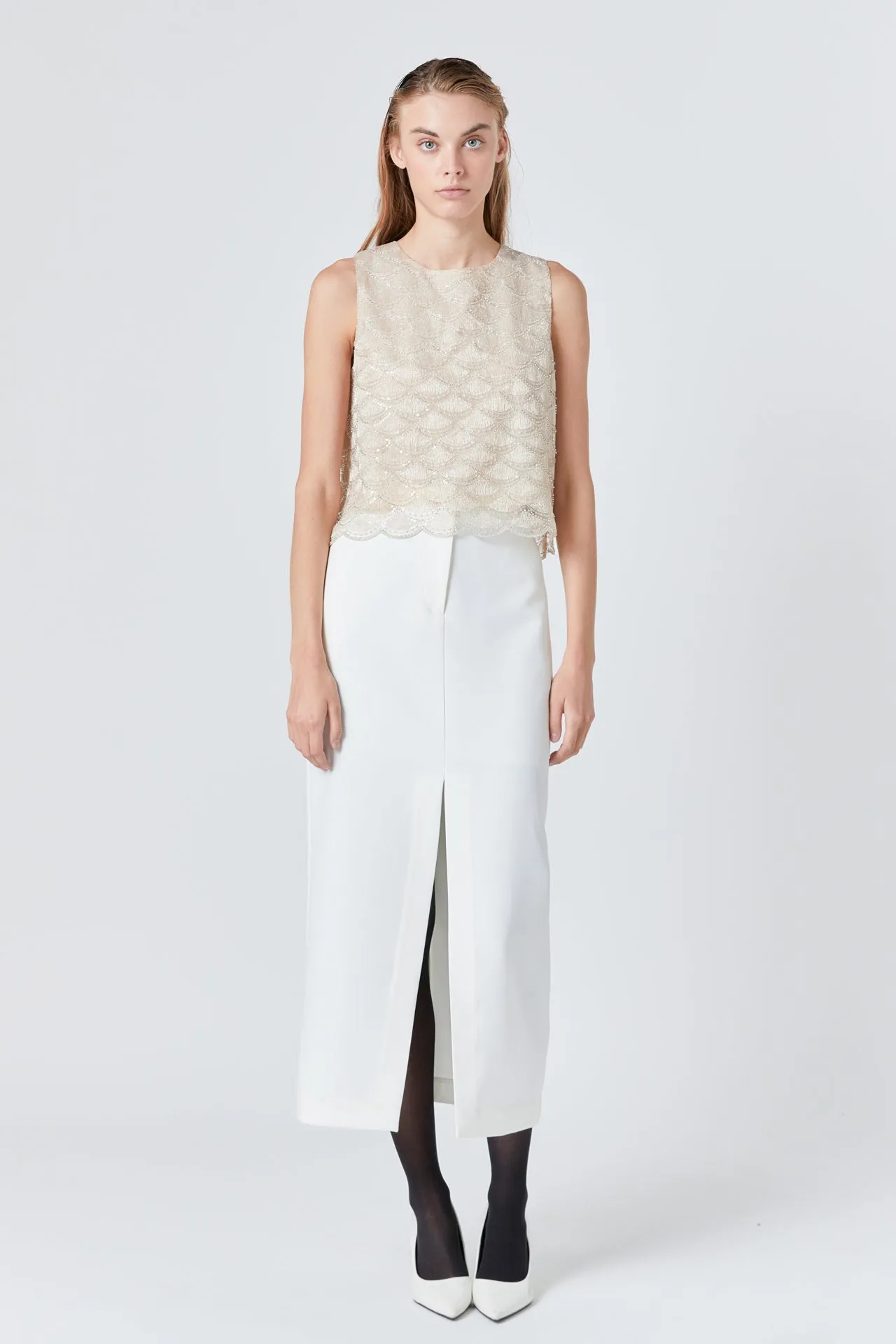 Endless Rose - Sequins Embellished Top