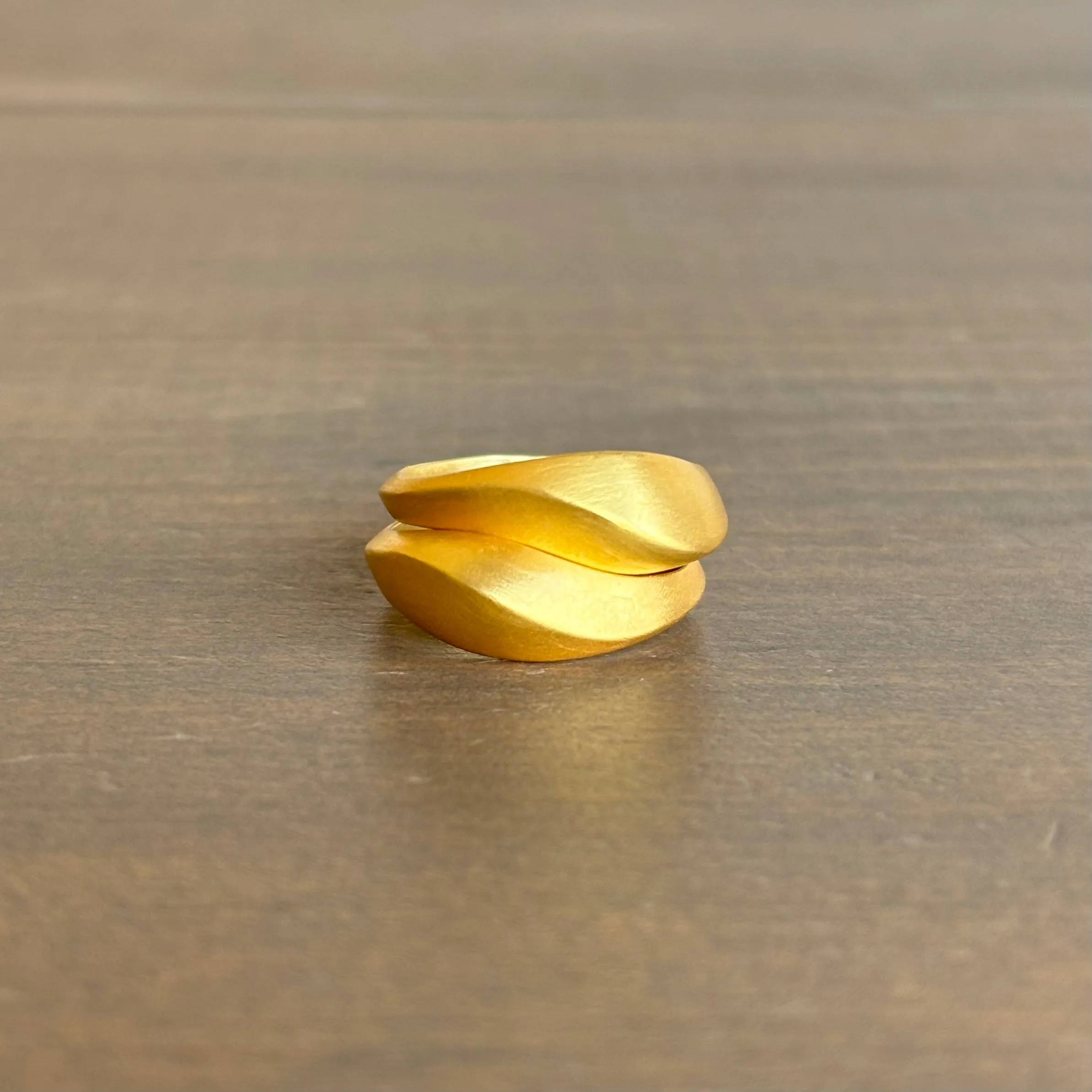 Gold Sculptural Ring I