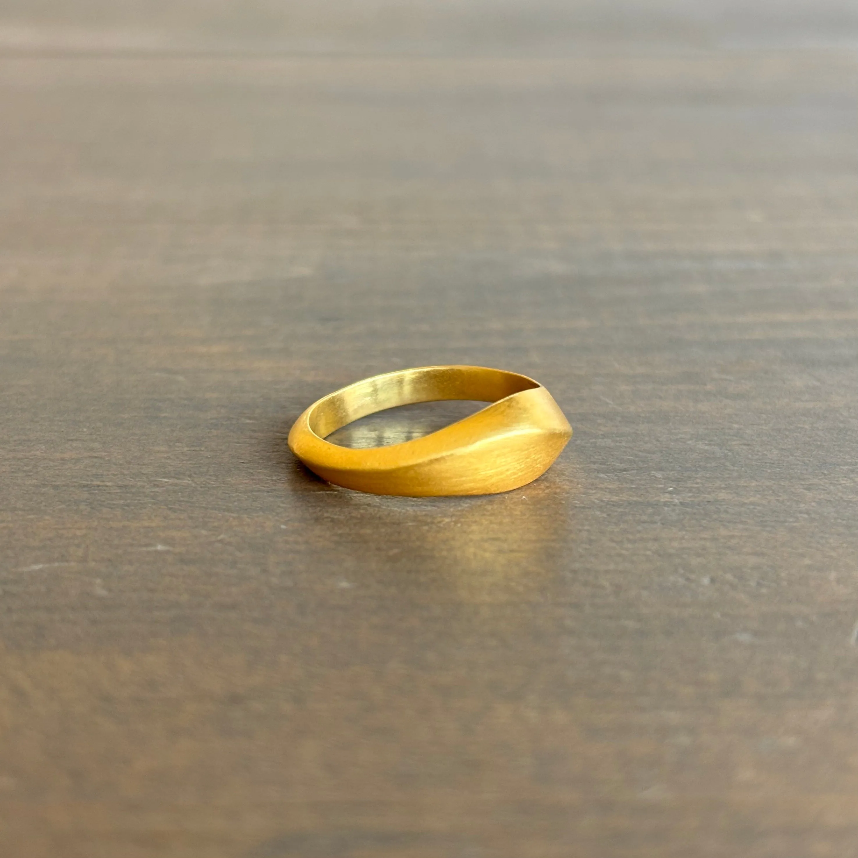 Gold Sculptural Ring I