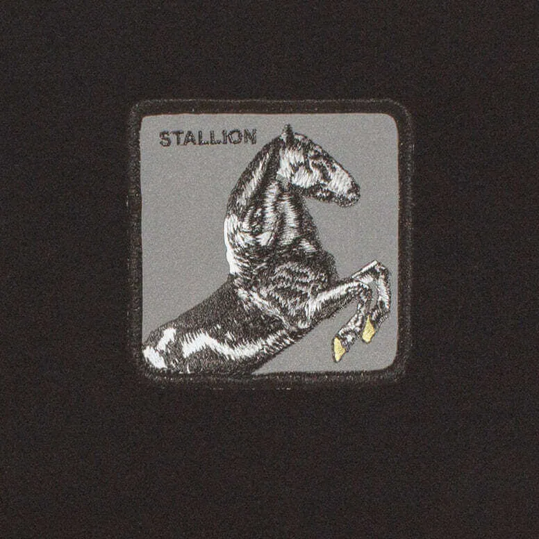 Goorin Bros The Animal Farm T Shirt Stallion - Made in Portugal - Black