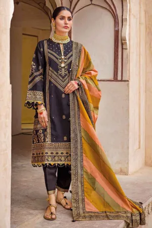 Gul Ahmed Summer 2022 · Essential 3PC Collection – 3PC Banarsi Brocade Lawn Suit  CL-22184 A