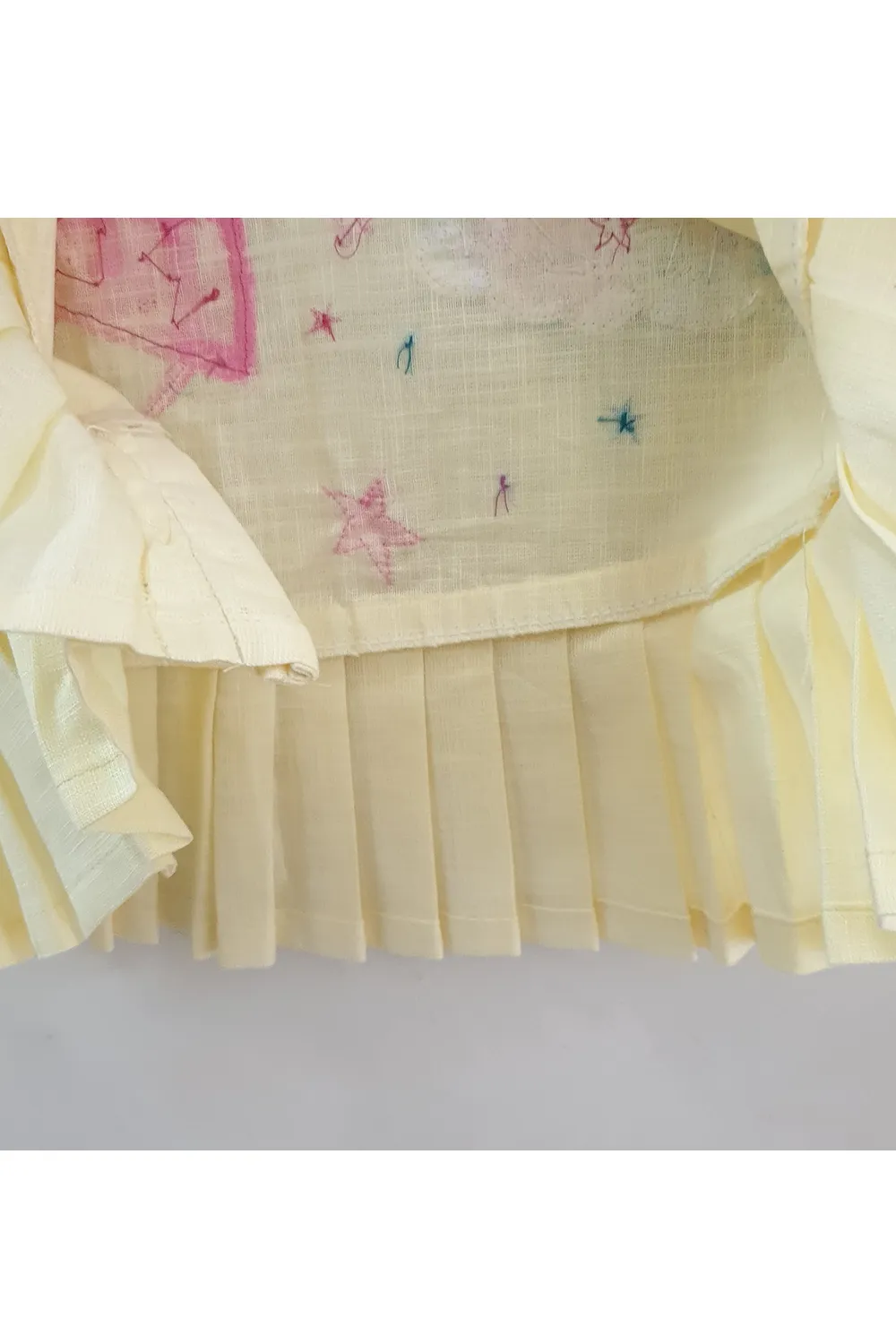 Hand painted peppa frock