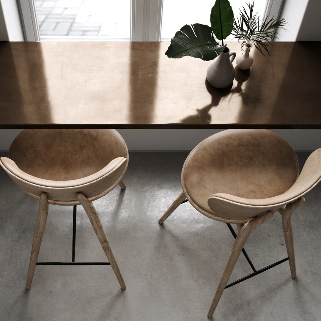 High Bar Stool w/ Backrest