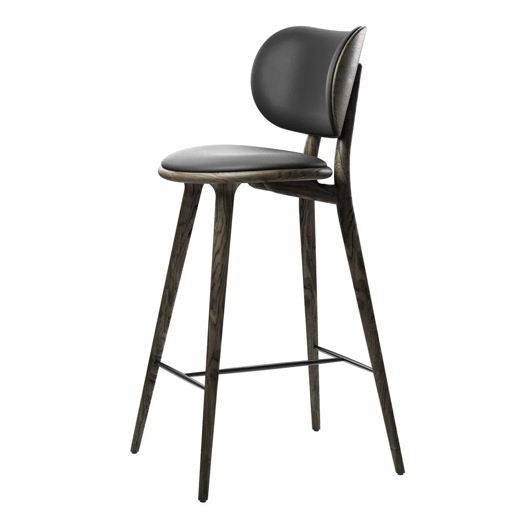 High Bar Stool w/ Backrest