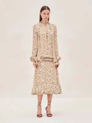 Hilana Dress Painted Dot