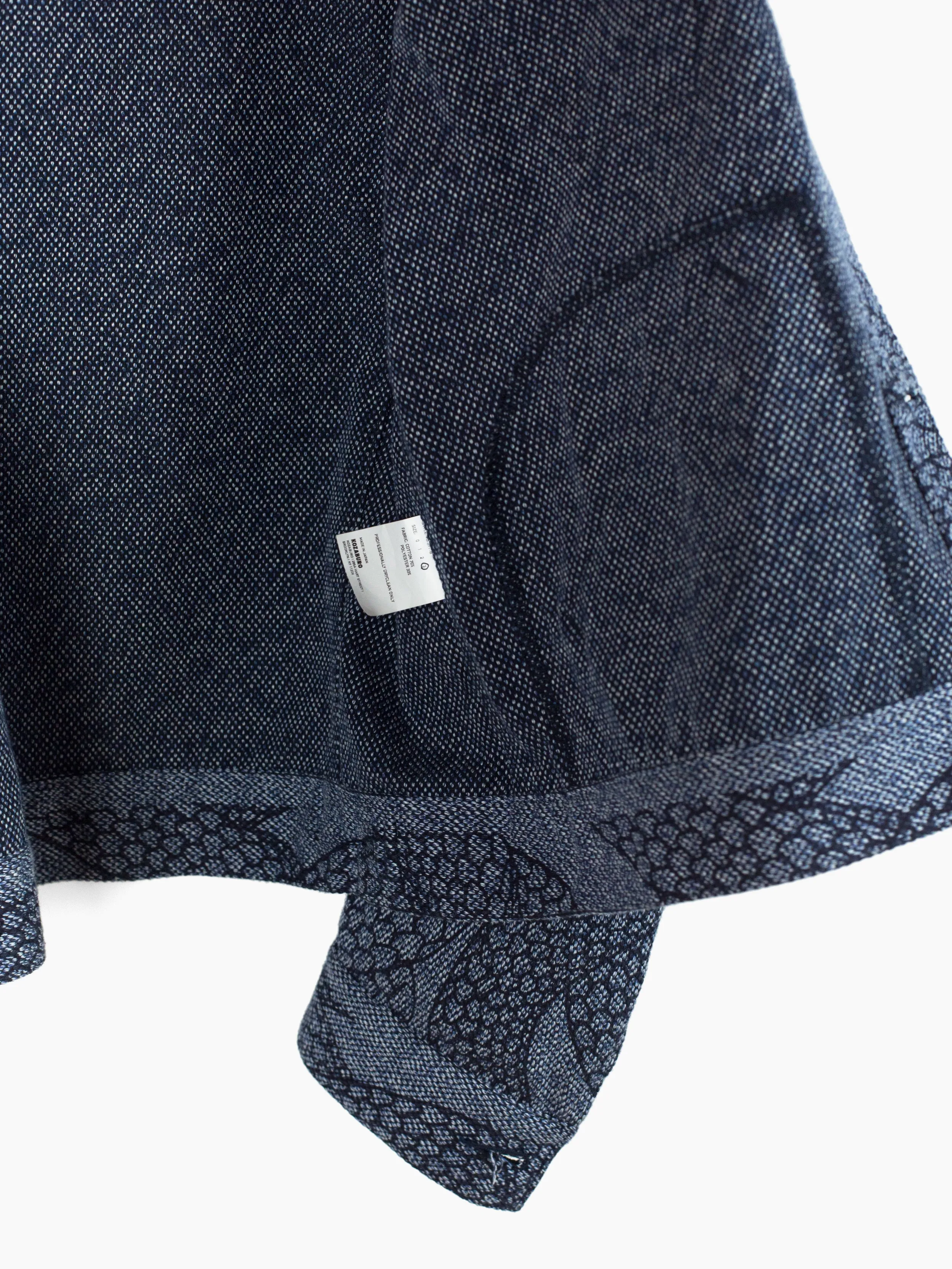Kozaburo AW18 Snake Mosh Pit Sashiko Trucker
