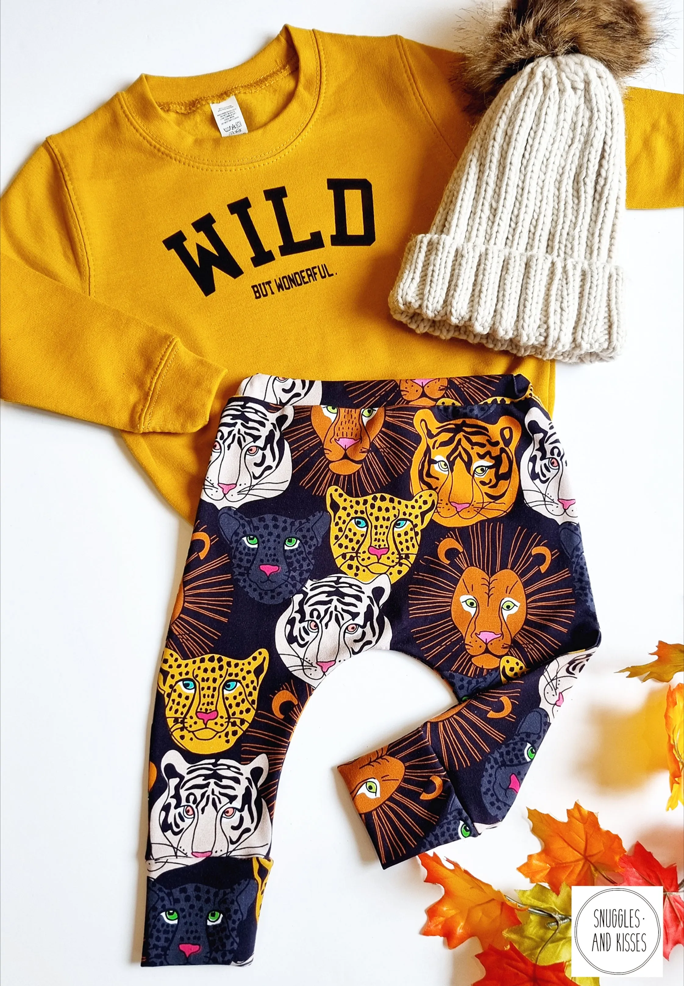 Leggings-Bold Safari Print-New!