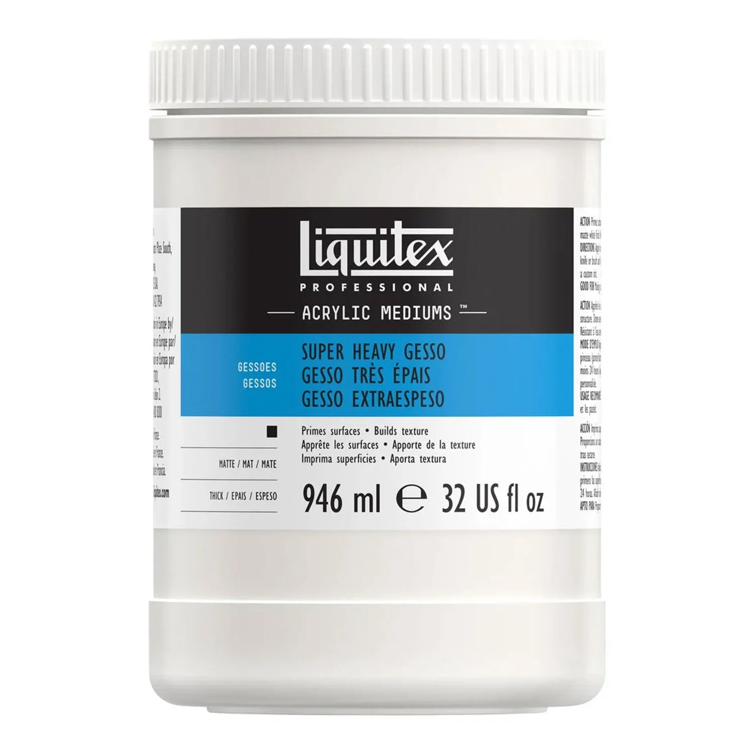 Liquitex Professional Super Heavy Gesso 946ml