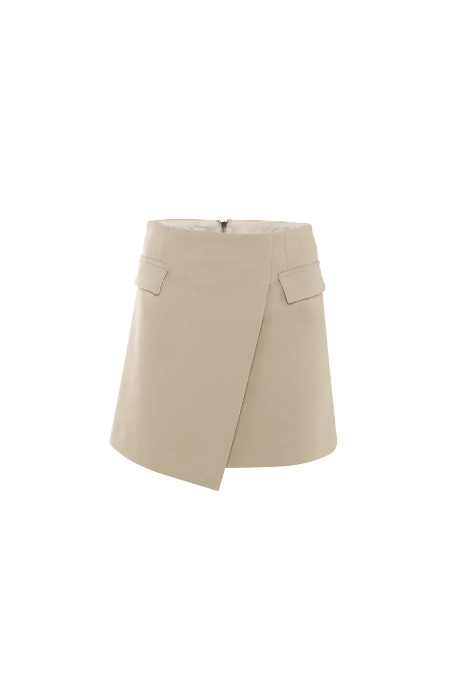 On My Way Mini Skirt - Natural