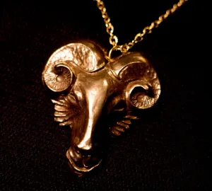 Ram head pendant - F-25