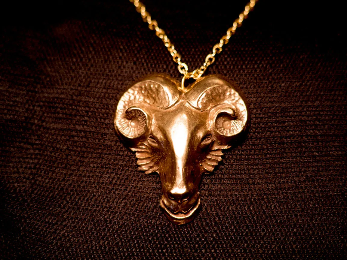 Ram head pendant - F-25