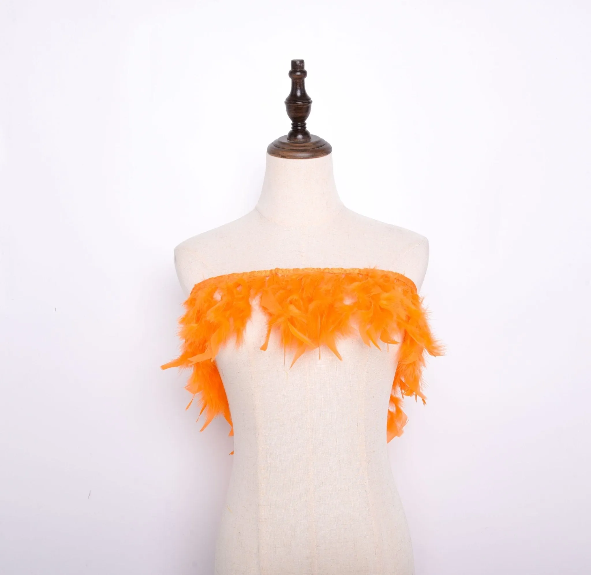 Rooster Feather Fringe Ribbon