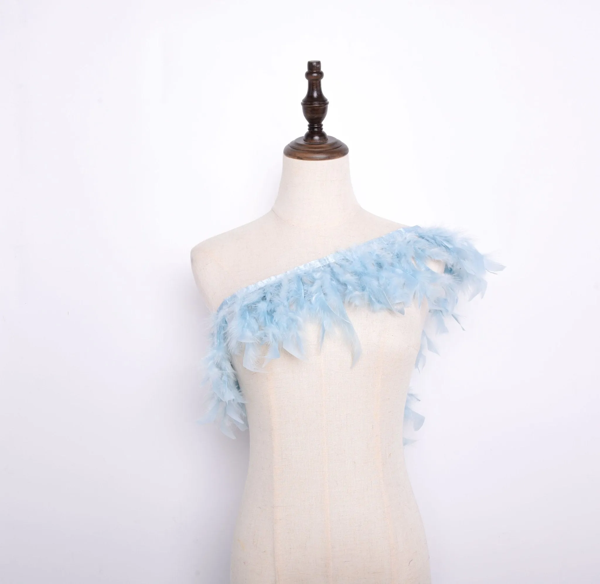 Rooster Feather Fringe Ribbon