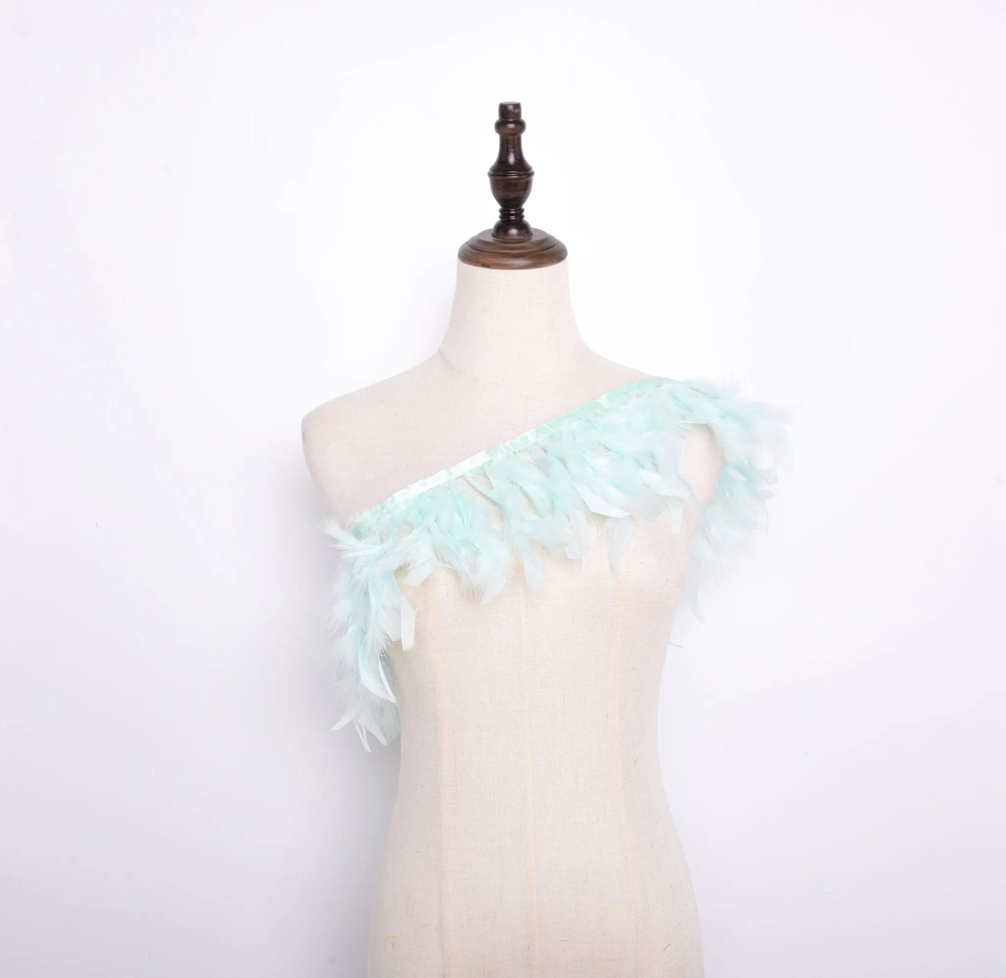 Rooster Feather Fringe Ribbon