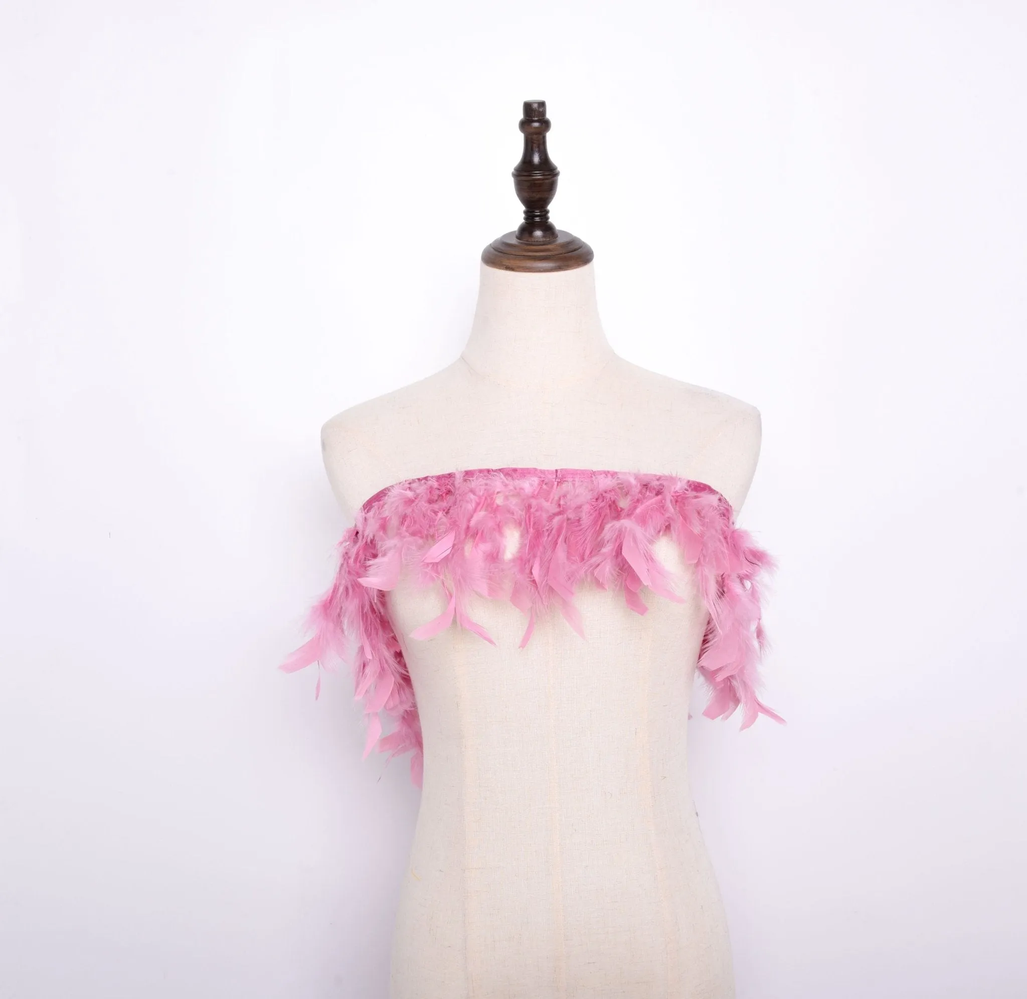 Rooster Feather Fringe Ribbon