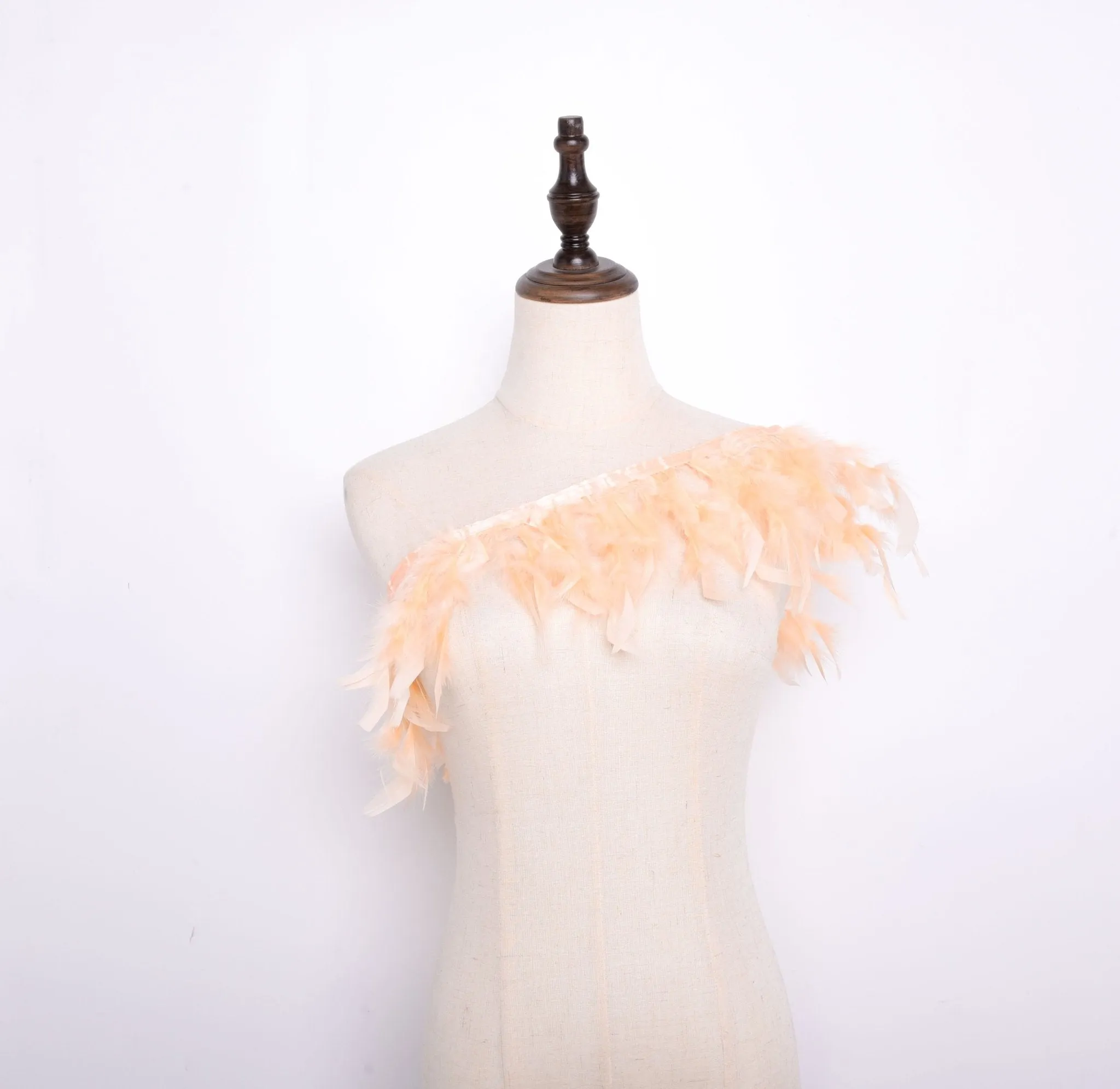 Rooster Feather Fringe Ribbon