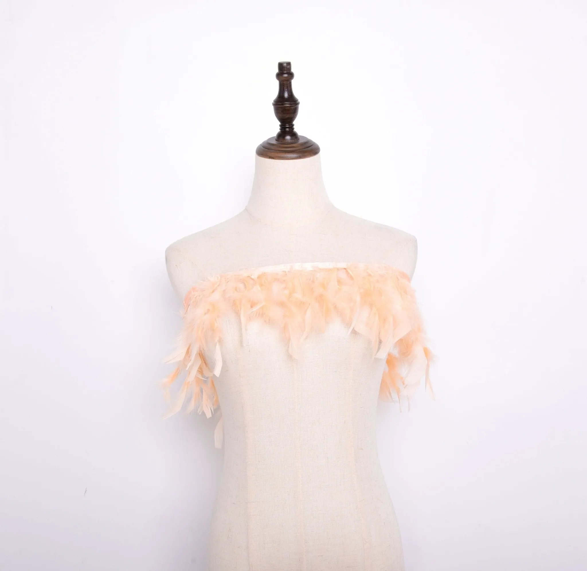 Rooster Feather Fringe Ribbon