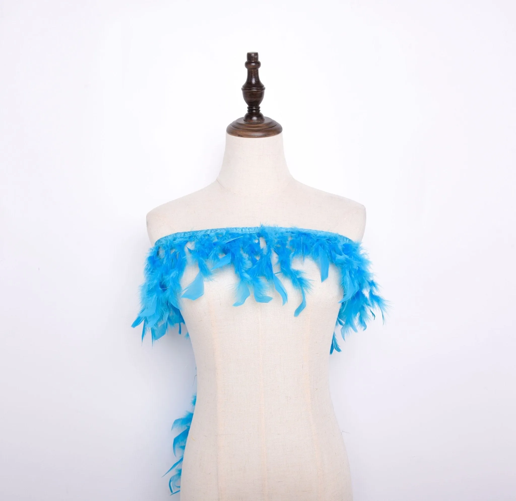 Rooster Feather Fringe Ribbon