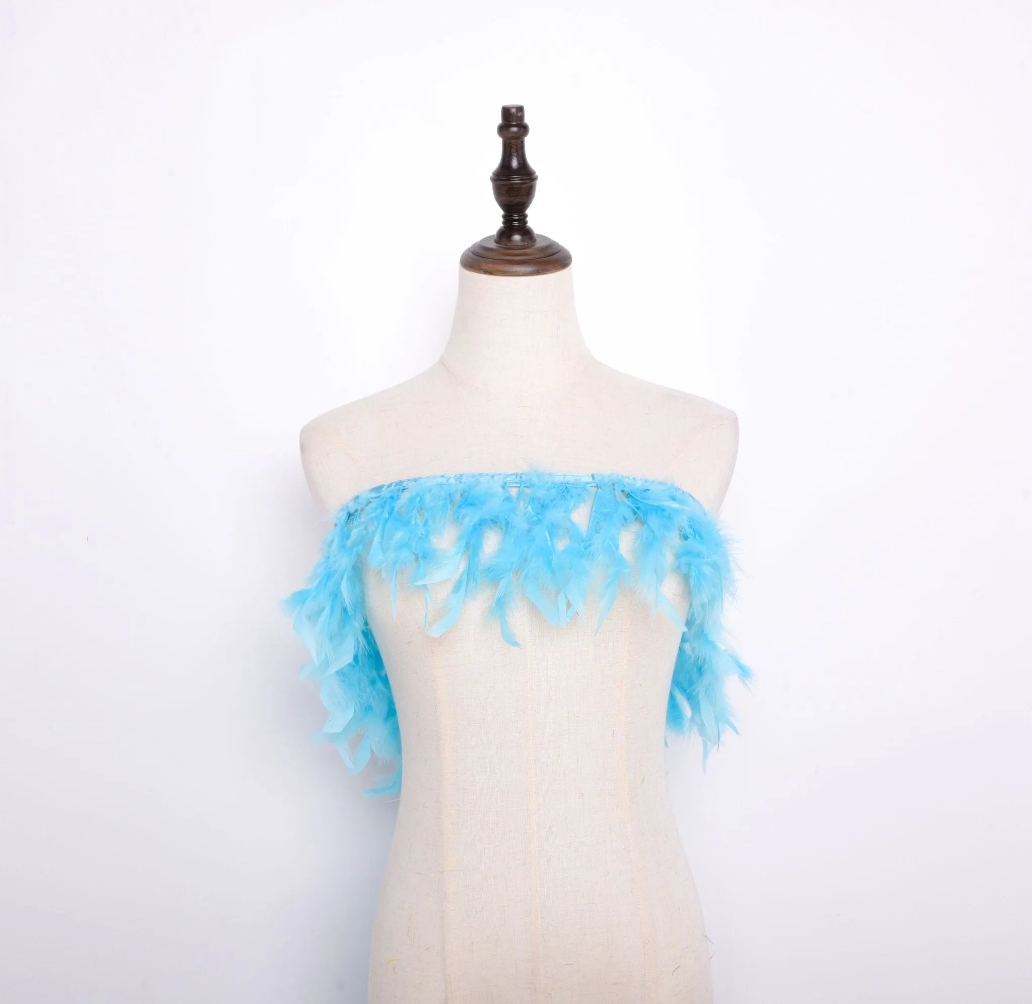 Rooster Feather Fringe Ribbon