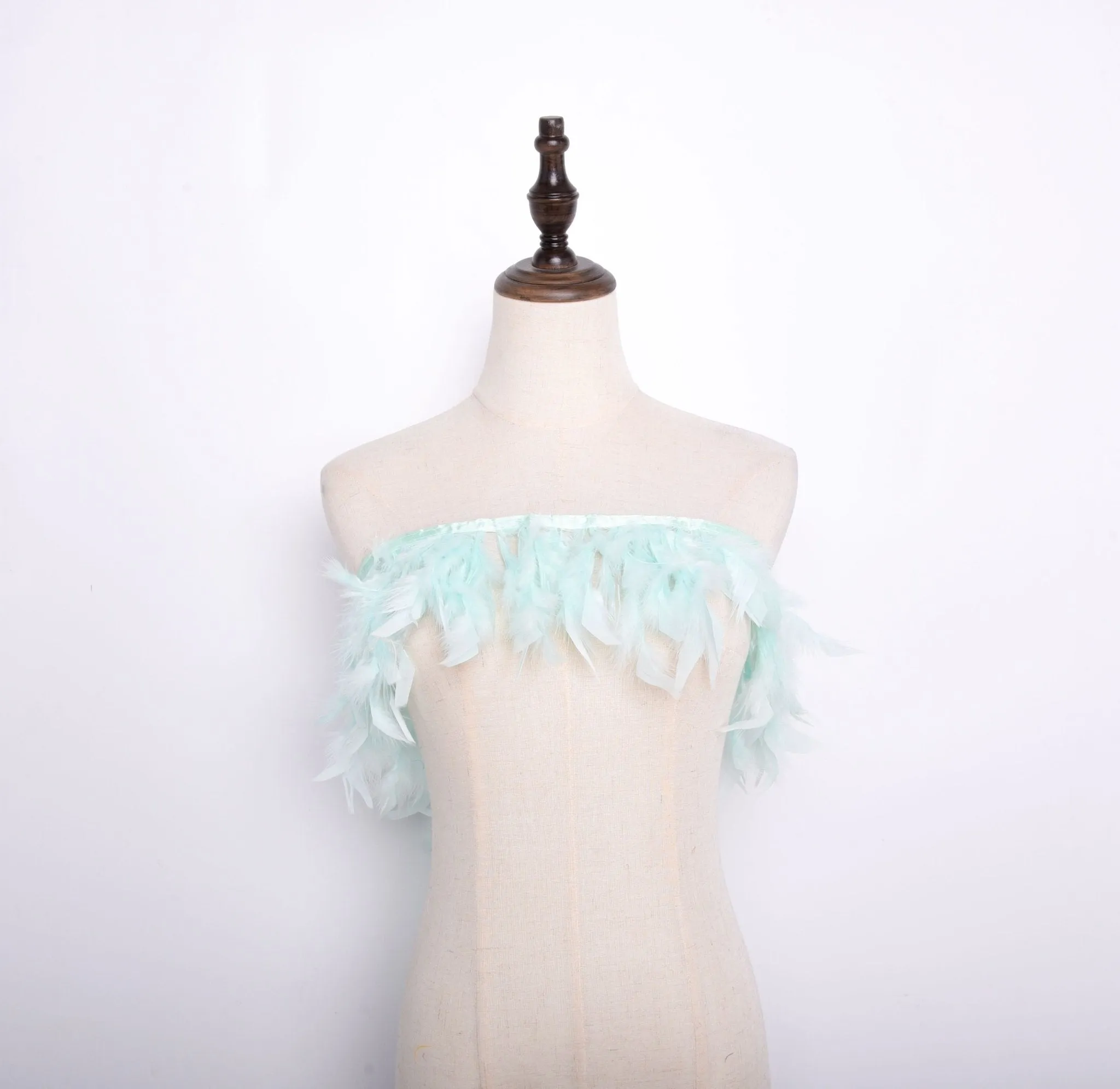 Rooster Feather Fringe Ribbon