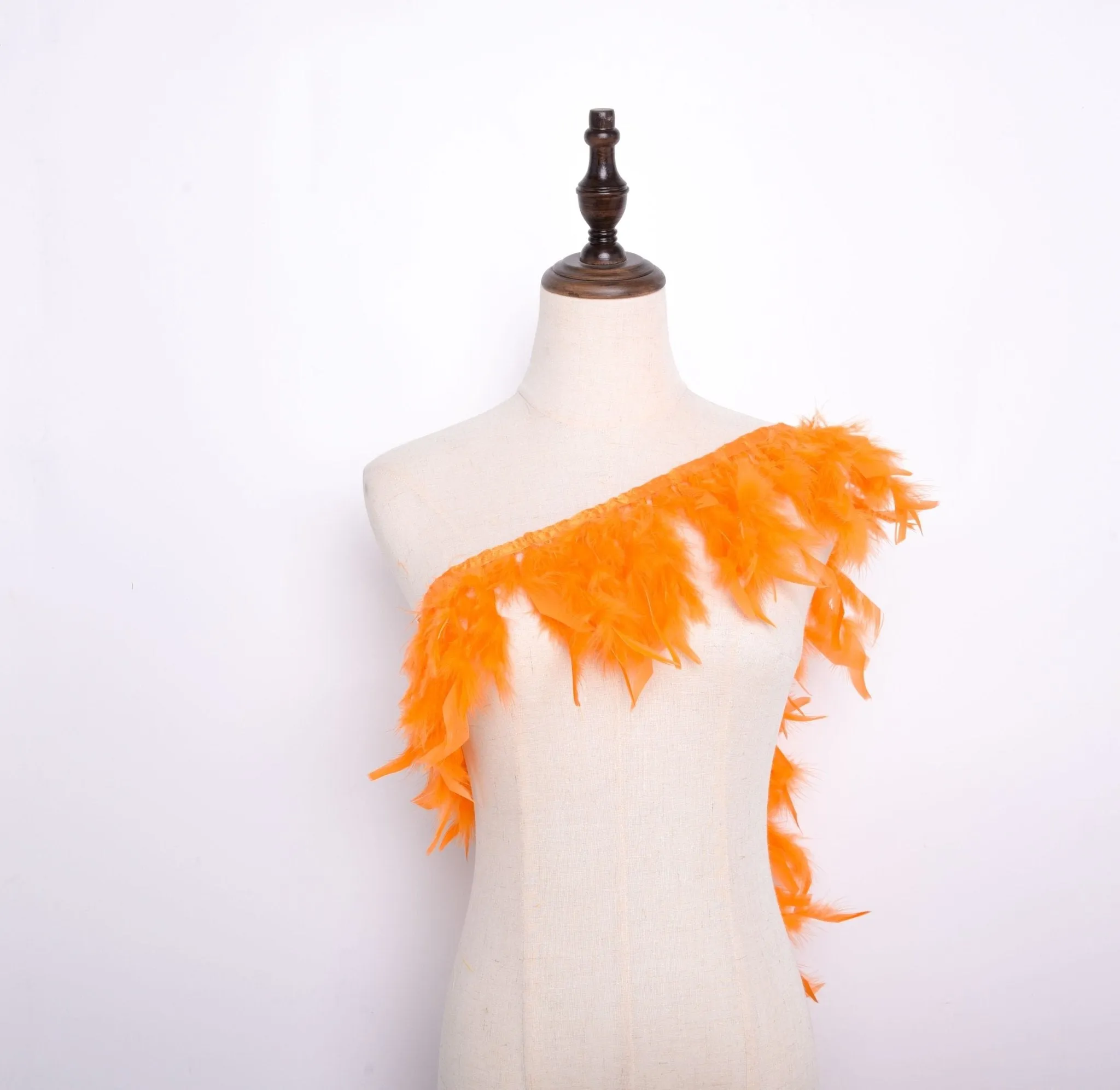 Rooster Feather Fringe Ribbon