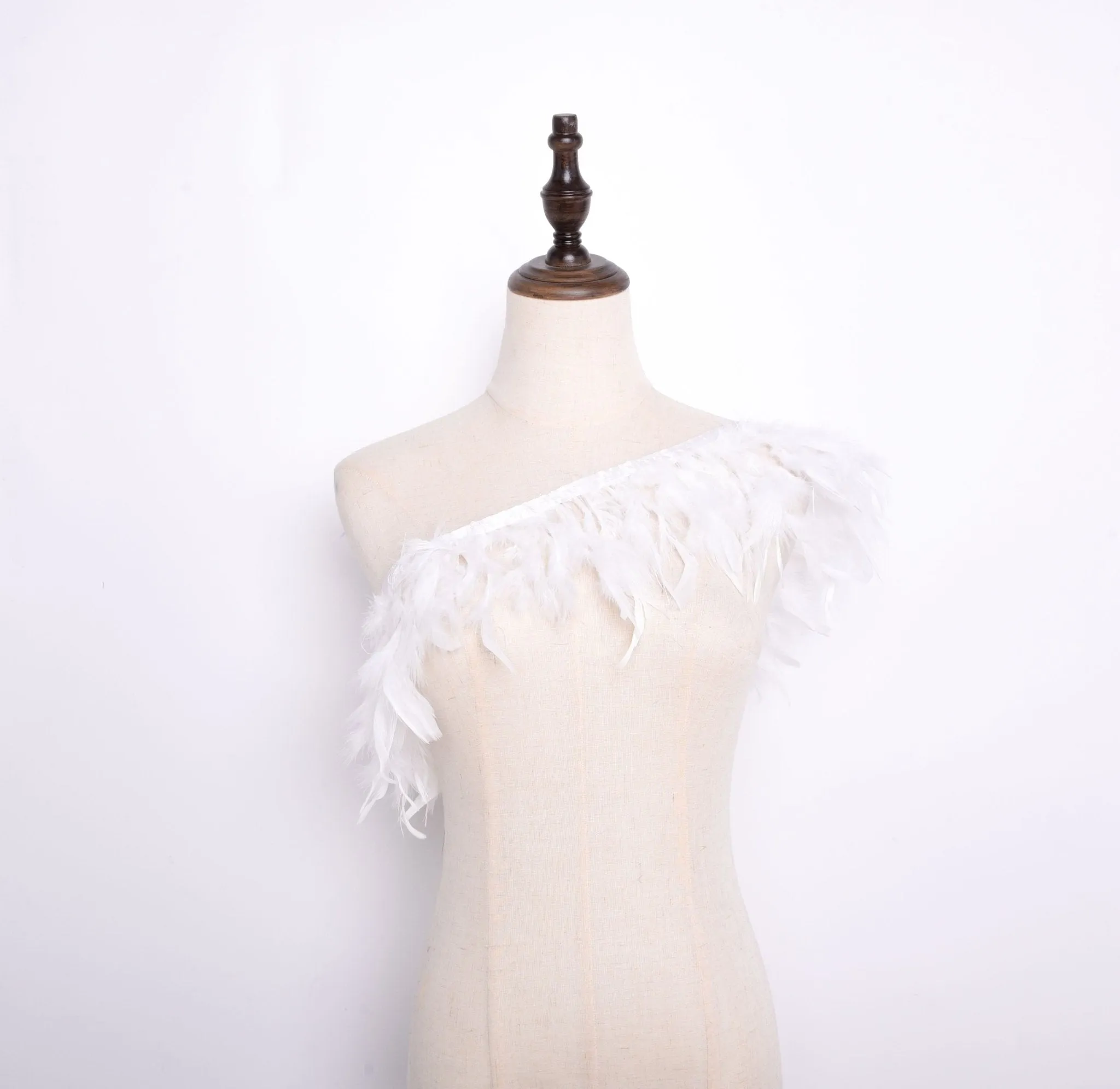 Rooster Feather Fringe Ribbon