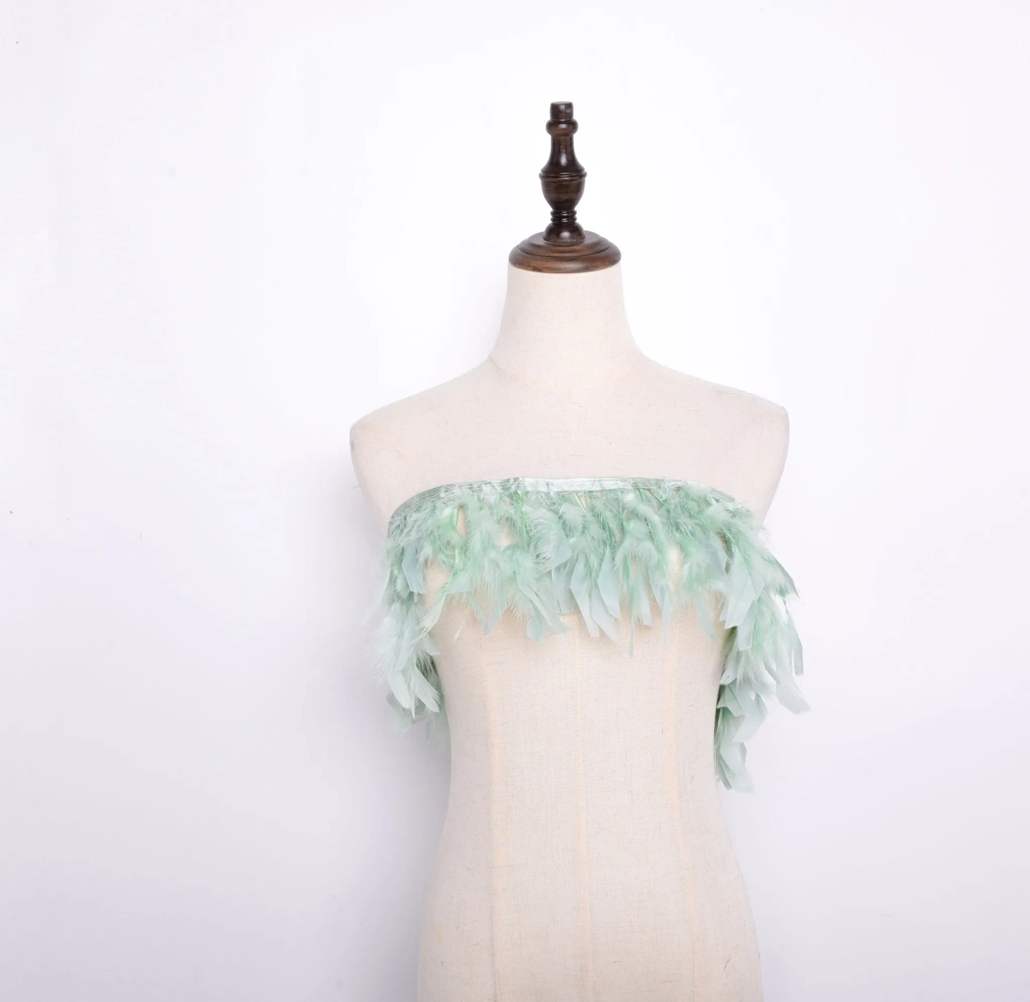 Rooster Feather Fringe Ribbon