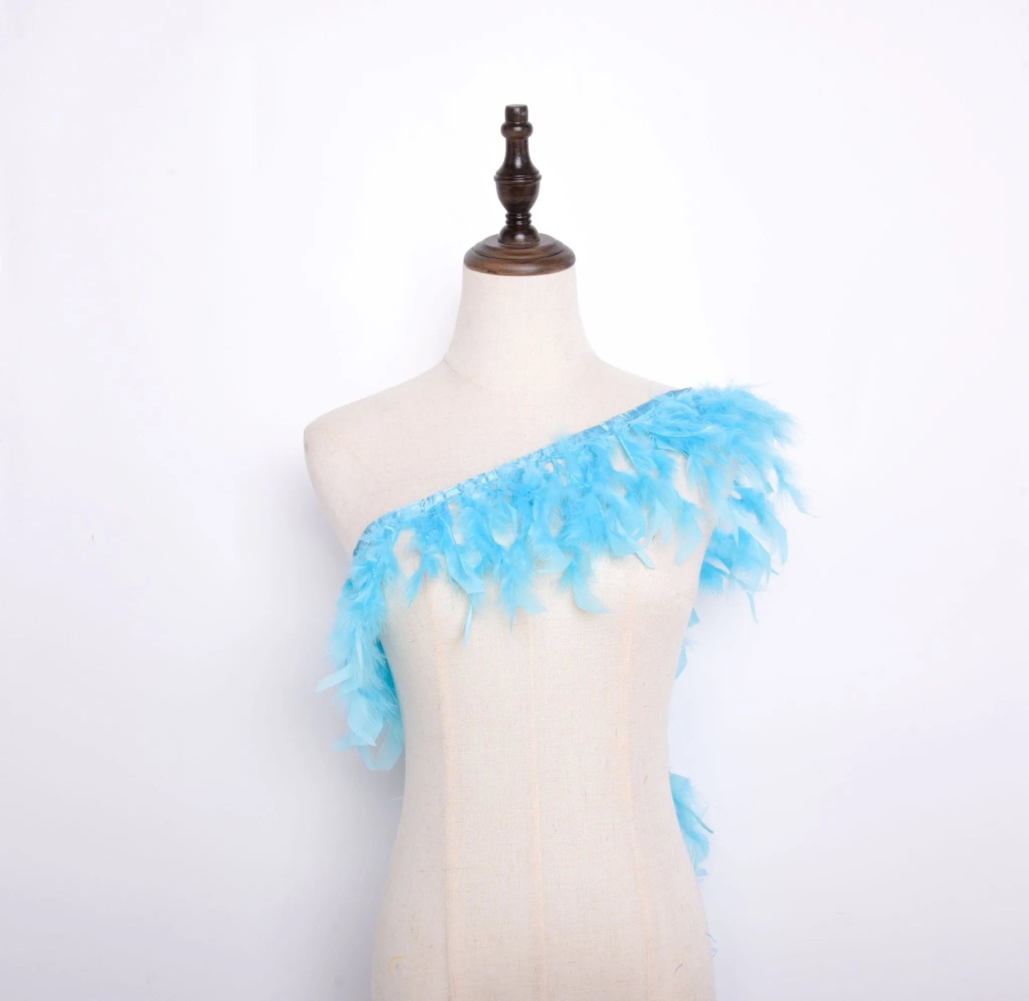 Rooster Feather Fringe Ribbon