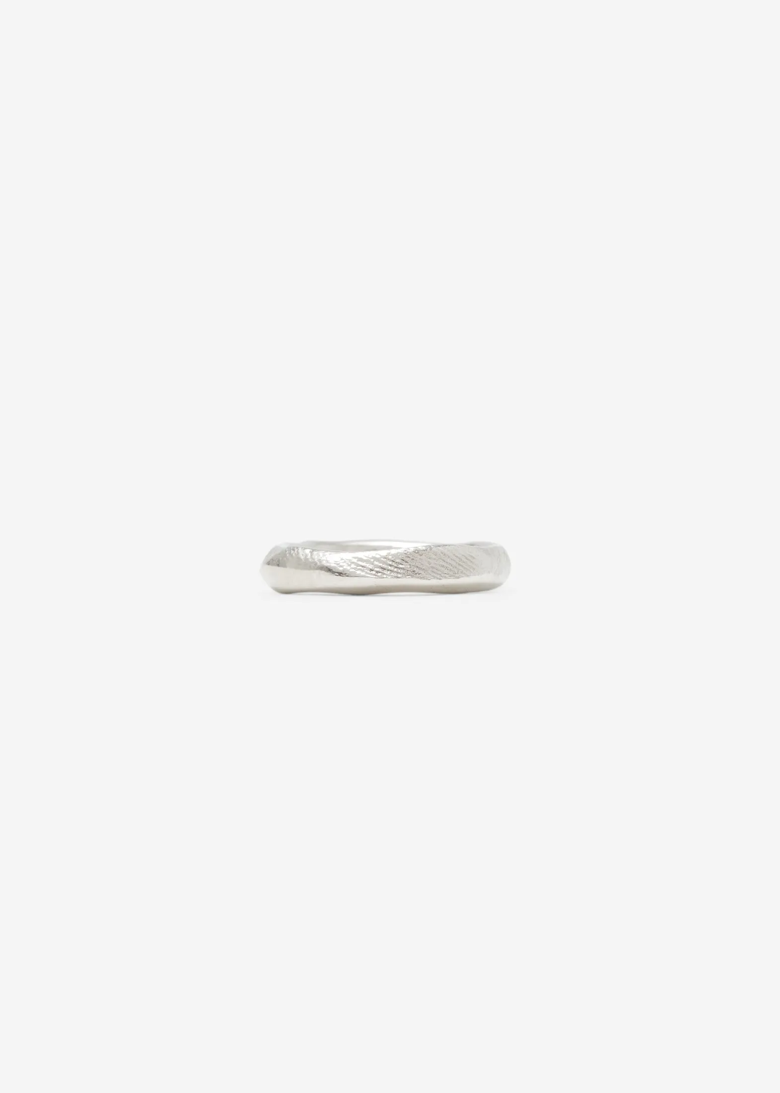 Sculptural Band - Finger Imprinted