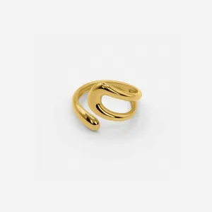 SCULPTURAL RING - GOLD