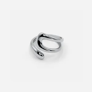 SCULPTURAL RING - SILVER