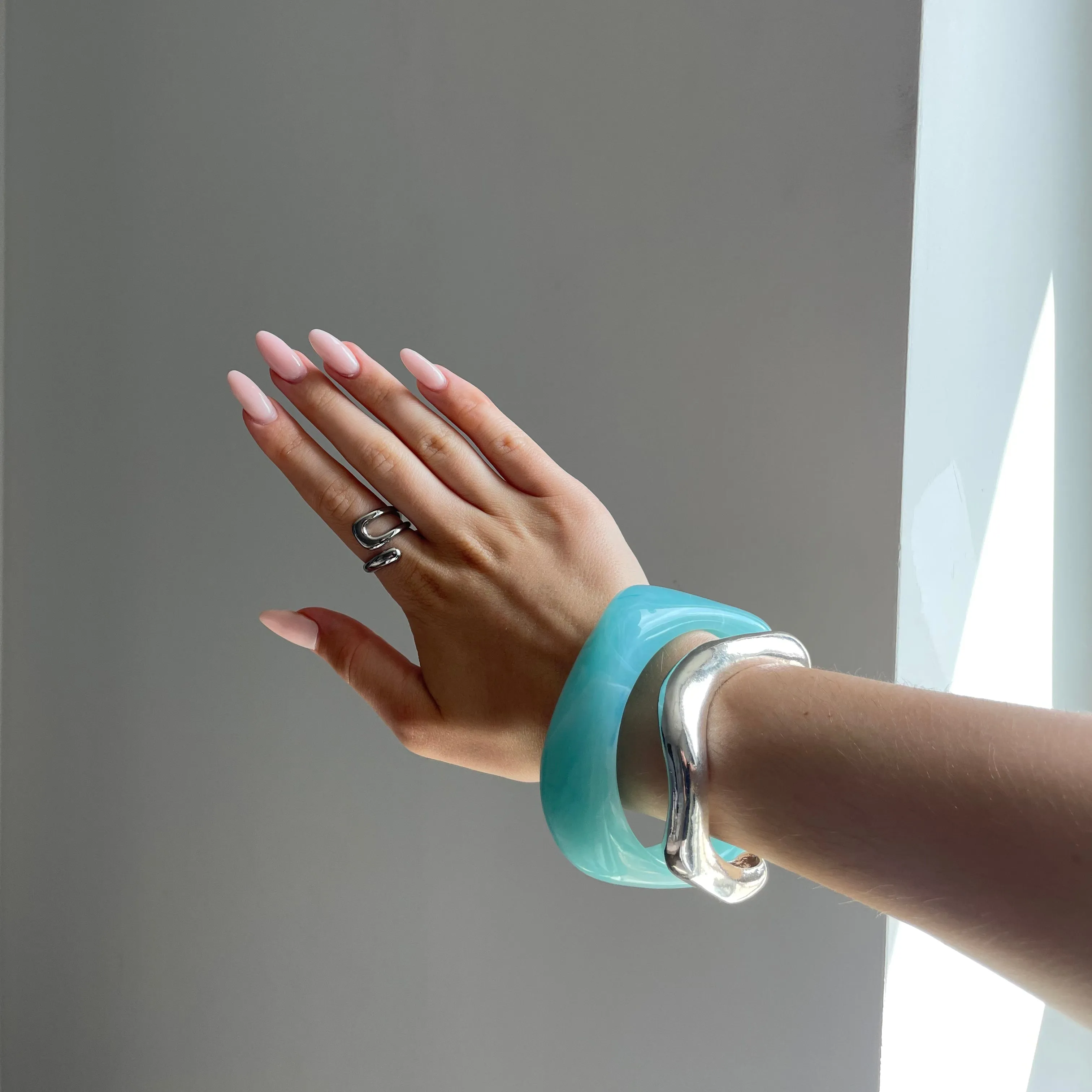 SCULPTURAL RING - SILVER