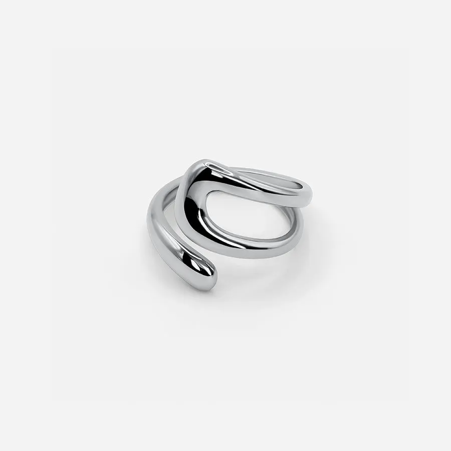 SCULPTURAL RING - SILVER