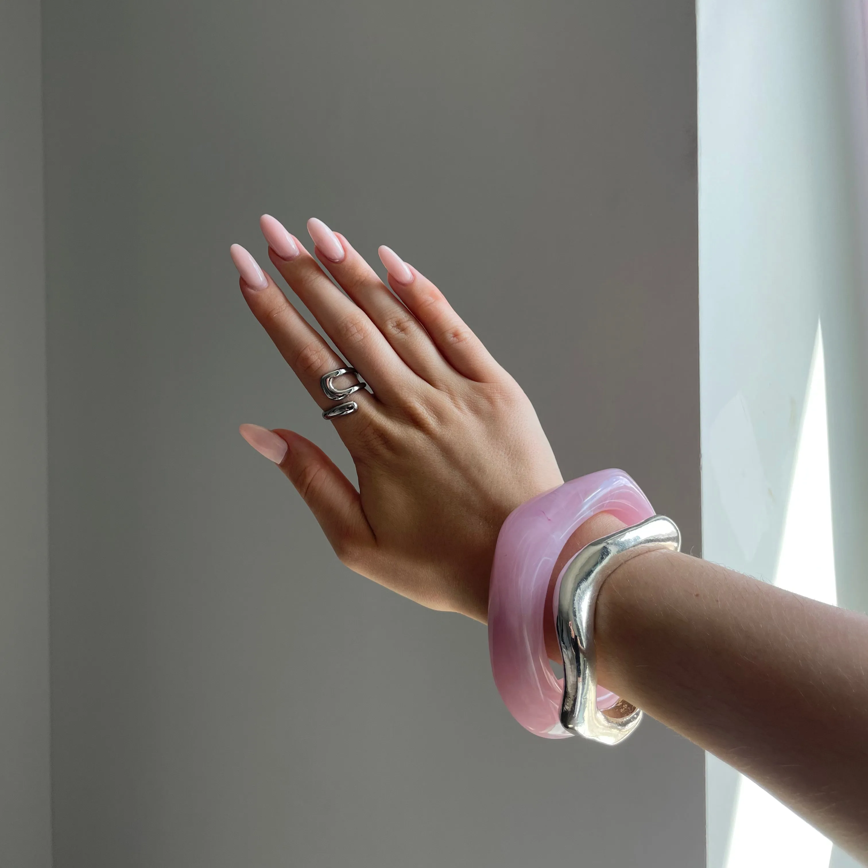 SCULPTURAL RING - SILVER