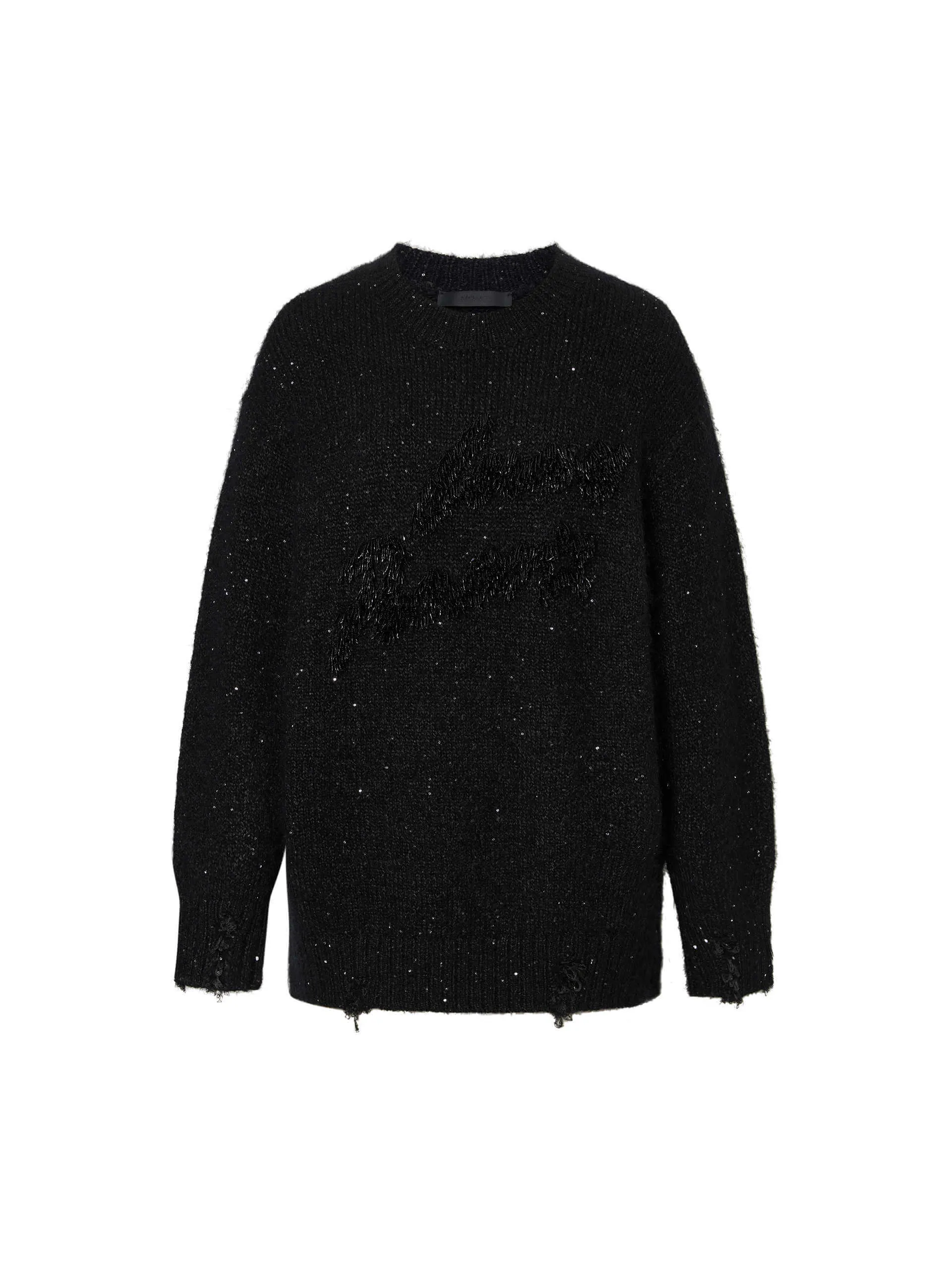 Sequin Detail Knitted Sweater