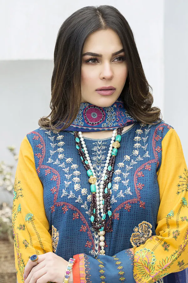 Serene Premium Festive Lawn Collection – S.L-21 Nova Stella