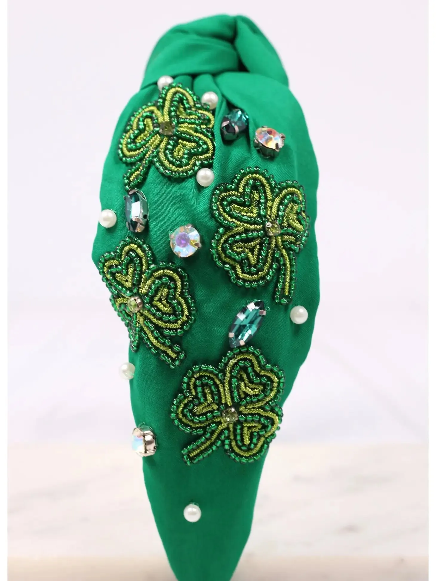 Shamrock Embellished Headband