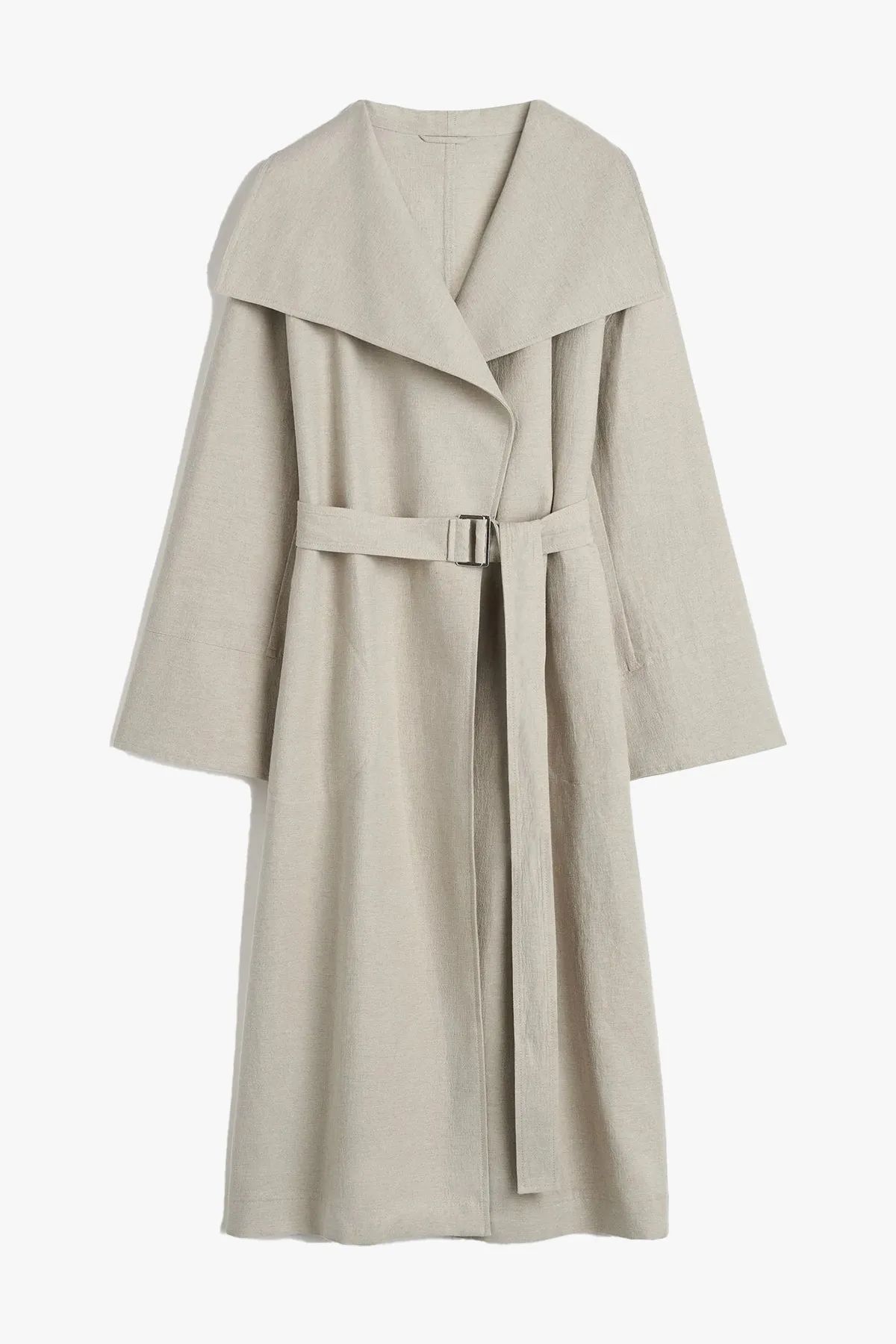 Signature Linen-Blend Coat