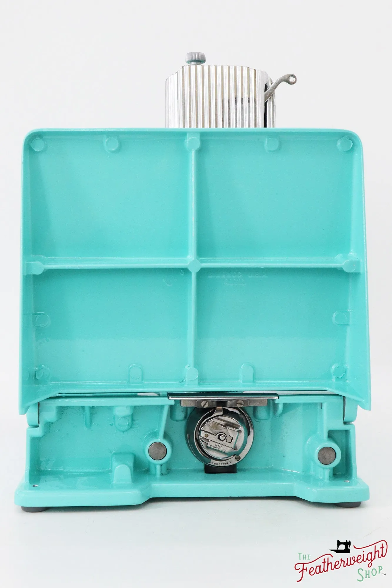 Singer Featherweight 221, AH334*** - Fully Restored in Tiffany Blue