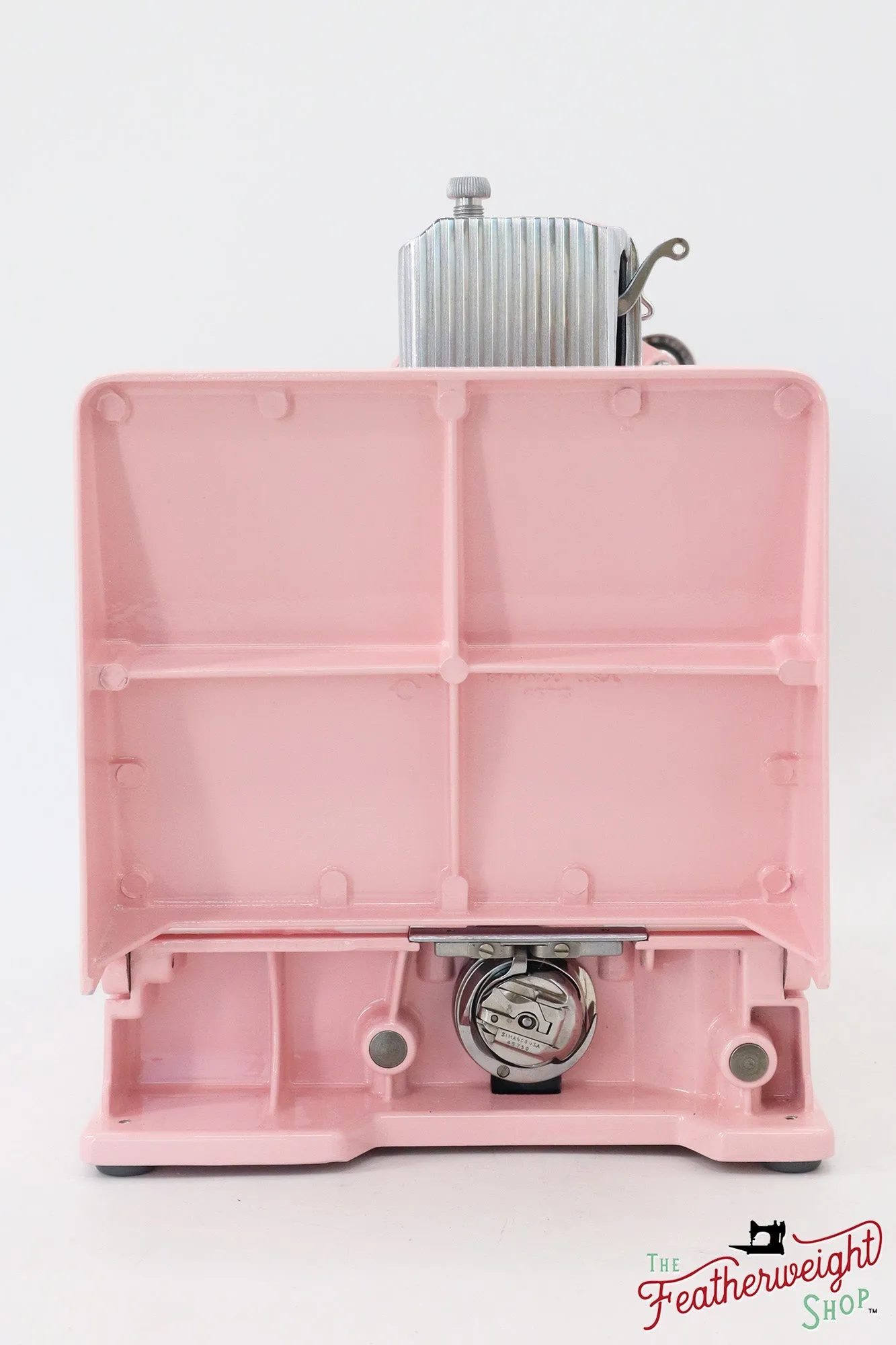 Singer Featherweight 221, AJ126*** - Fully Restored in Rosy Posy Pink