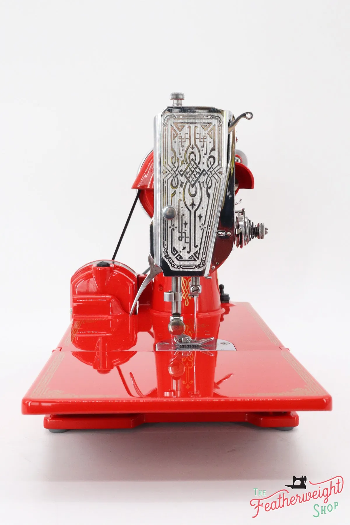 Singer Featherweight 221 Sewing Machine 1933 AD550*** - Fully Restored in Liberty Red