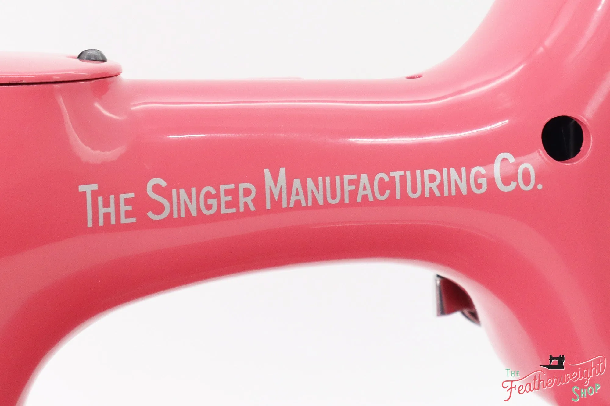 Singer Featherweight 221 Sewing Machine AJ117*** - Fully Restored in Happy Pink Grapefruit