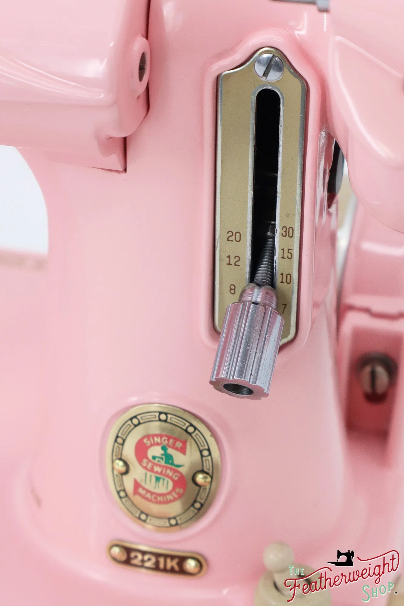 Singer Featherweight 221K5 Sewing Machine ES880*** - Fully Restored in Rosy Posy Pink