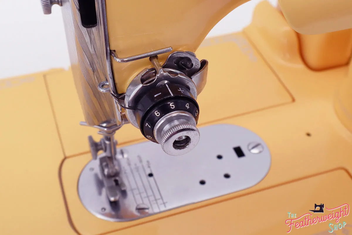 Singer Featherweight 222K Sewing Machine EK320*** - Fully Restored in 'Dreamy Mai Tai'